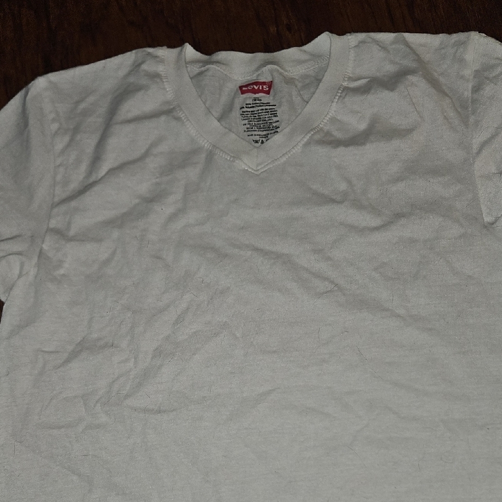 Levi's White Short Sleeve Tee